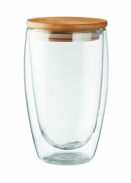 Logo trade reklaamkingi pilt: Kaheseinaline klaas 450 ml Frankfurt