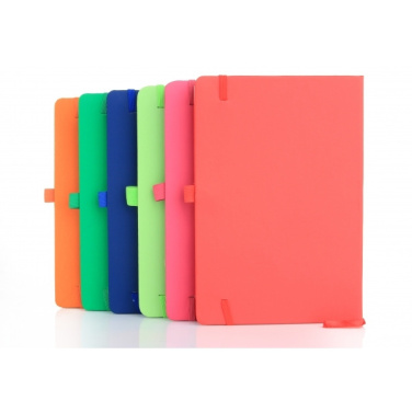 Logo trade firmakingi pilt: Sametiste kaantega A5 märkmik Kiel