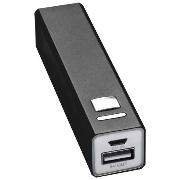 Logotrade ärikingitused pilt: Metallist akupank PORT HOPE 2200mAh