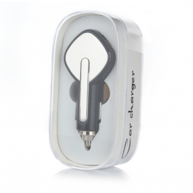 Logotrade firmakingid pilt: Kahekordne USB autolaadija
