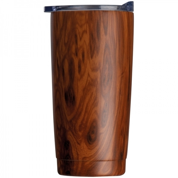 Logo trade reklaamkingituse pilt: Puidust välimusega roostevabast terasest kruus COSTA RICA 550 ml