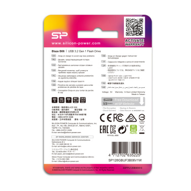 Logotrade firmakingitused pilt: Pendrive Silicon Power Blaze B06 3.0