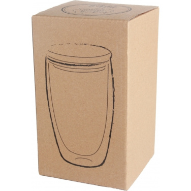 Logo trade firmakingituse pilt: Kahekordse seinaga klaas ZAKOPANE 500 ml