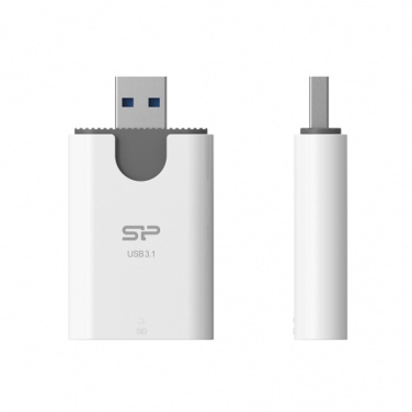 Logotrade reklaamkingituse foto: MicroSD ja SD-kaardi lugeja Silicon Power Combo 3.1