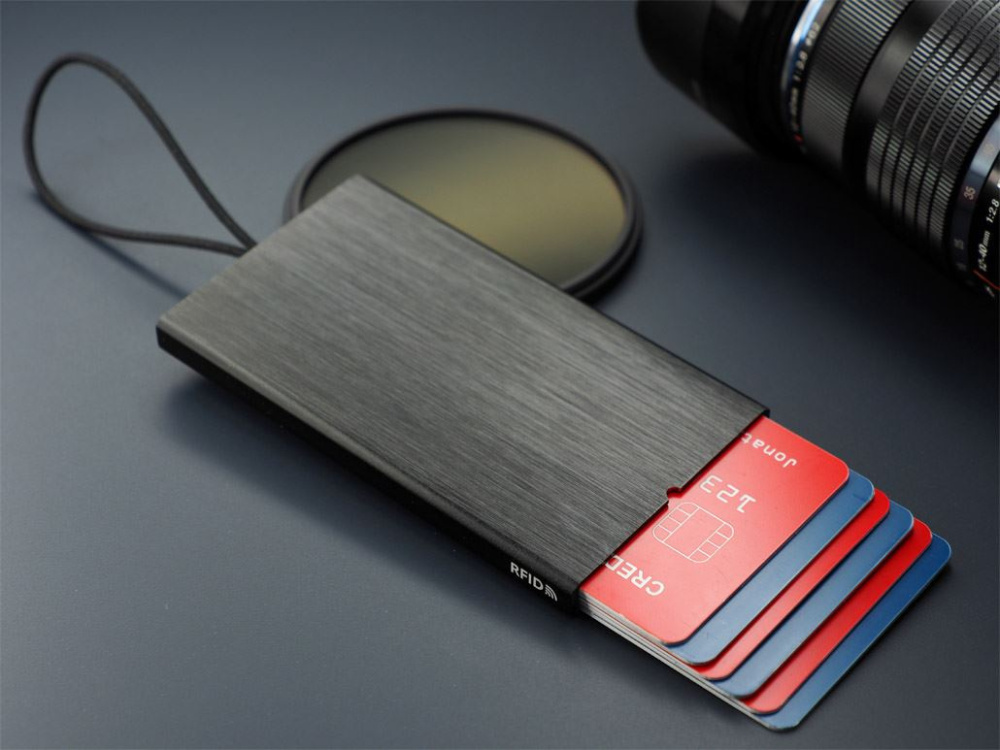 Logo trade ärikingituse pilt: RFID krediit-ja kaardihoidja 126615500