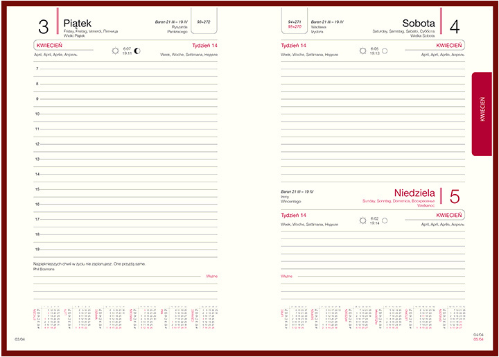 Logo trade firmakingituse pilt: Kalender 642131