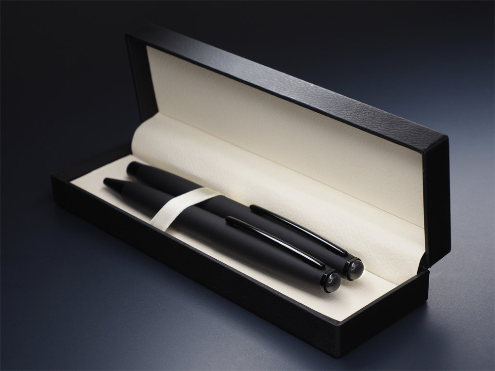 Logotrade firmakingitused pilt: Obsidiaan pastapliiatsite komplekt 1290036