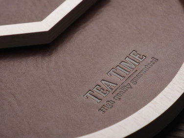 Logo trade firmakingi pilt: Puidust nahkse sisuga lauakorrastaja1851121