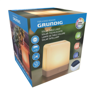 Logotrade ärikingi foto: Grundig Lumo päikeseenergia laualamp