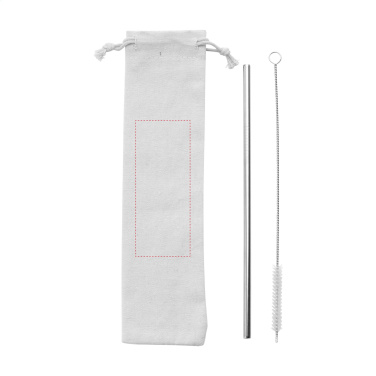 Logotrade firmakingitused pilt: Korduvkasutatav ECO Straw Set roostevabast terasest joogikõrs