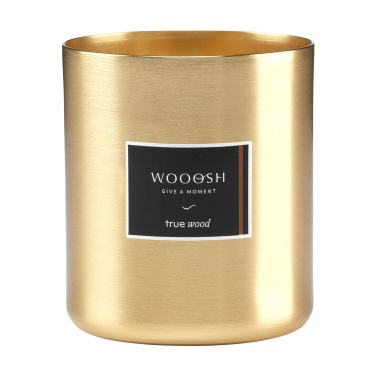 Logotrade ärikingi foto: Woooshi lõhnaküünal True Wood X-Mas