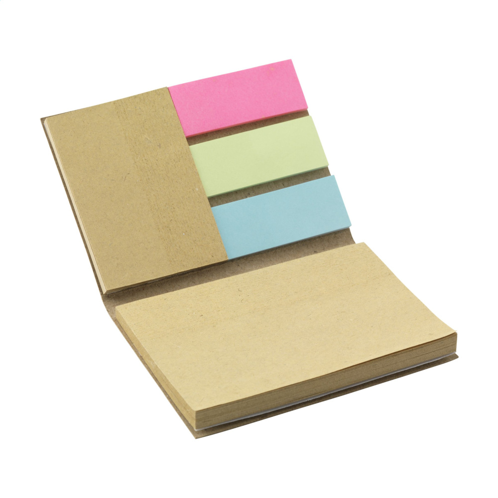 Logo trade ärikingi pilt: Piimakarbis taaskasutatud StickyMemo paberist memopad