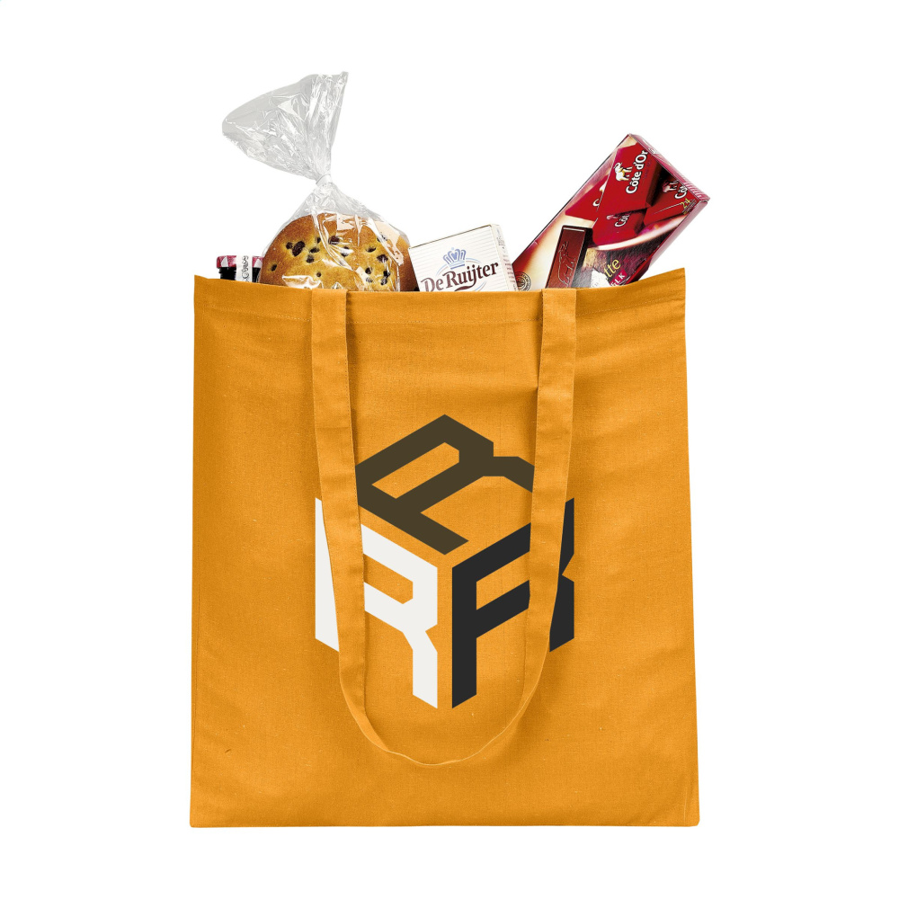 Logo trade ärikingi pilt: Shoppy Color Bag (135 g/m²) puuvillane kott