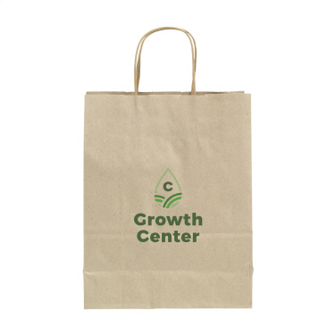 Logo trade firmakingitused foto: Leaf It Bag taaskasutatud murupaber (90 g/m²) S