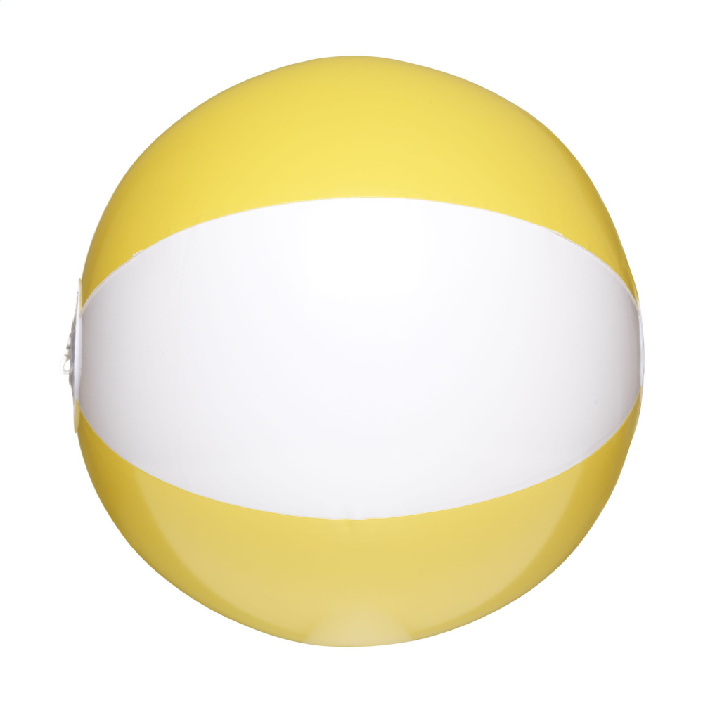 Logo trade reklaamkingituse pilt: Kollane rannapalll Ø 27 cm