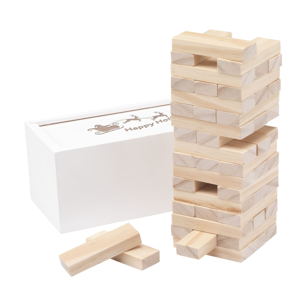 Logotrade reklaamtoote foto: Tower Game Deluxe X-Mas