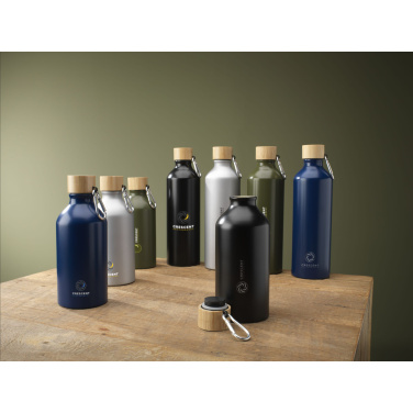 Logotrade meene foto: AluBamboo GRS Recycled Alu 750 ml veepudel