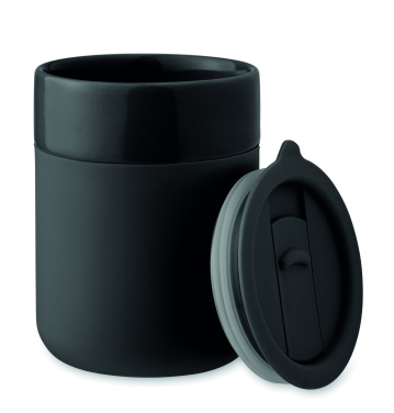 Logo trade firmakingi pilt: QERAM keraamiline termoskruus 330 ml