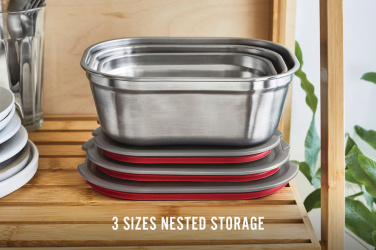 Logotrade ärikingituse foto: Black+Blumi toidukarbid (3 tk)