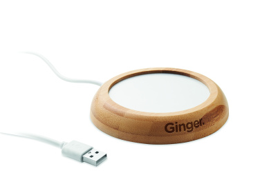 Logotrade ärikingitused pilt: Bambusest kruusisoojendaja USB-ga MUGLET