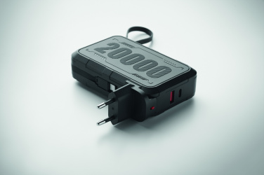 Logotrade reklaamkingi foto: 20000 mAh ABS-plastist akupank POWROC