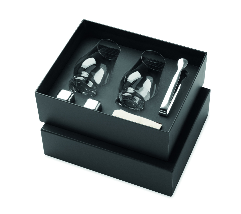 Logo trade ärikingituse pilt: Viski degusteerimisklaaside komplekt MALT