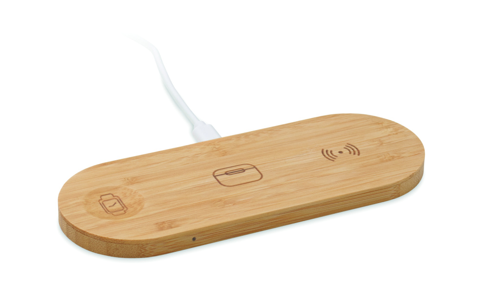 Logo trade reklaamkingid foto: 3-ühes 15W juhtmevaba laadija RECPAD