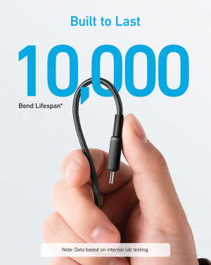 Logotrade ärikingi foto: Anker USB-C - USB-C kaabel, 1,8 meetrit 60W