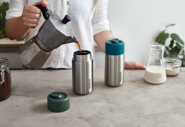 Logotrade reklaamkingitused pilt: Black+Blumi lekkekindel reisitass roostevabast terasest