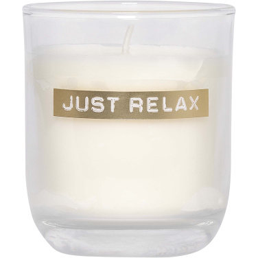 Logo trade ärikingi pilt: Wellmark 250 ml käteseebi dosaatori ja lõhnaküünla komplekt