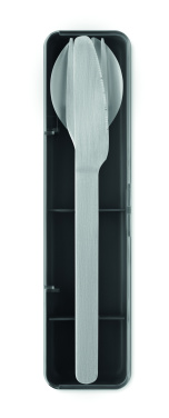 Logotrade meened pilt: MESTECK roostevabast terasest söögiriistade komplekt