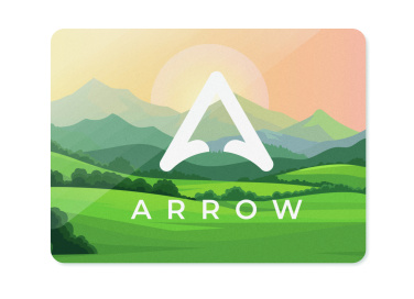 Logo trade firmakingitused foto: MAGREC 75 PVC-st ristkülikukujuline magnet