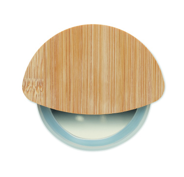 Logotrade ärikingi foto: NAPOL ümmargune bambusest pitsalõikur