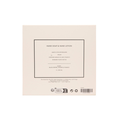 Logotrade firmakingituse foto: VINGA x TGL kätehoolduskomplekt