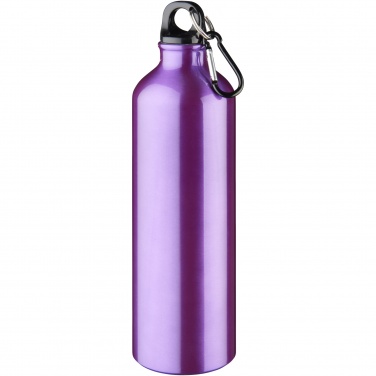 Logotrade mainostuote tuotekuva: Oregon 770 ml:n alumiininen vesipullo karabiinikoukulla
