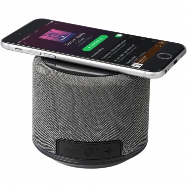 Logotrade liikelahjat kuva: Fiber Bluetooth® -kaiutin 3W ja langaton latausalusta