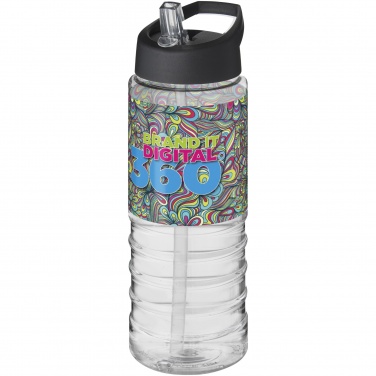Logo trade mainoslahjat ja liikelahjat kuva: H2O Active® Treble 750 ml -urheilujuomapullo kaatonokkakannella
