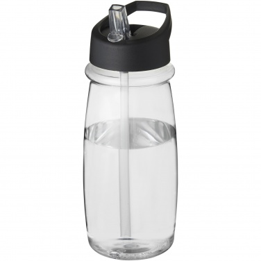 Logo trade mainoslahja ja liikelahja tuotekuva: H2O Active® Pulse 600 ml -urheilujuomapullo kaatonokkakannella
