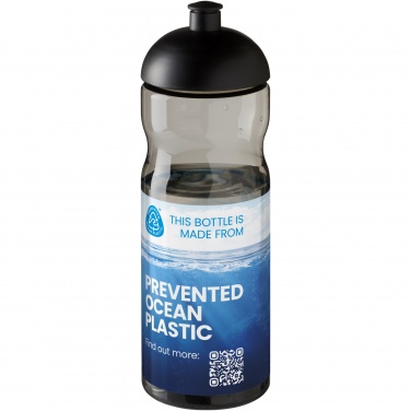 Logotrade mainostuote tuotekuva: H2O Active® Eco Base 650 ml -urheilujuomapullo kupukannella
