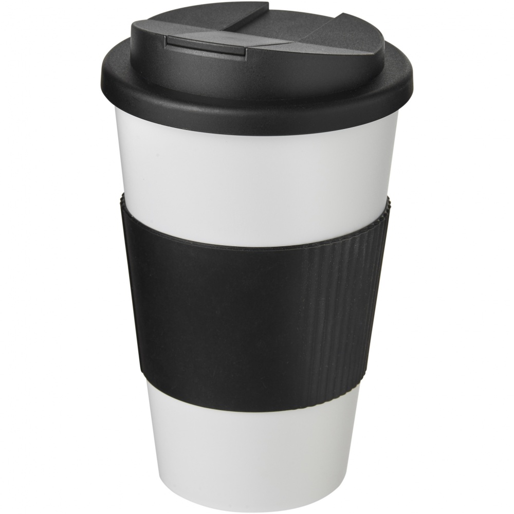 Logo trade mainoslahjat ja liikelahjat kuva: Americano® 350 ml muki, läikyttämätön kansi, grippi
