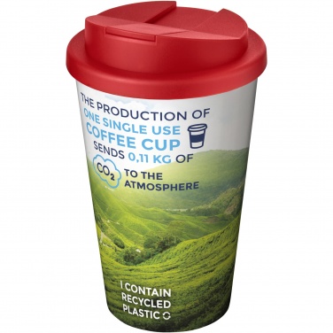 Logo trade mainoslahjat tuotekuva: Brite-Americano® 350 ml muki, läikyttämätön kansi