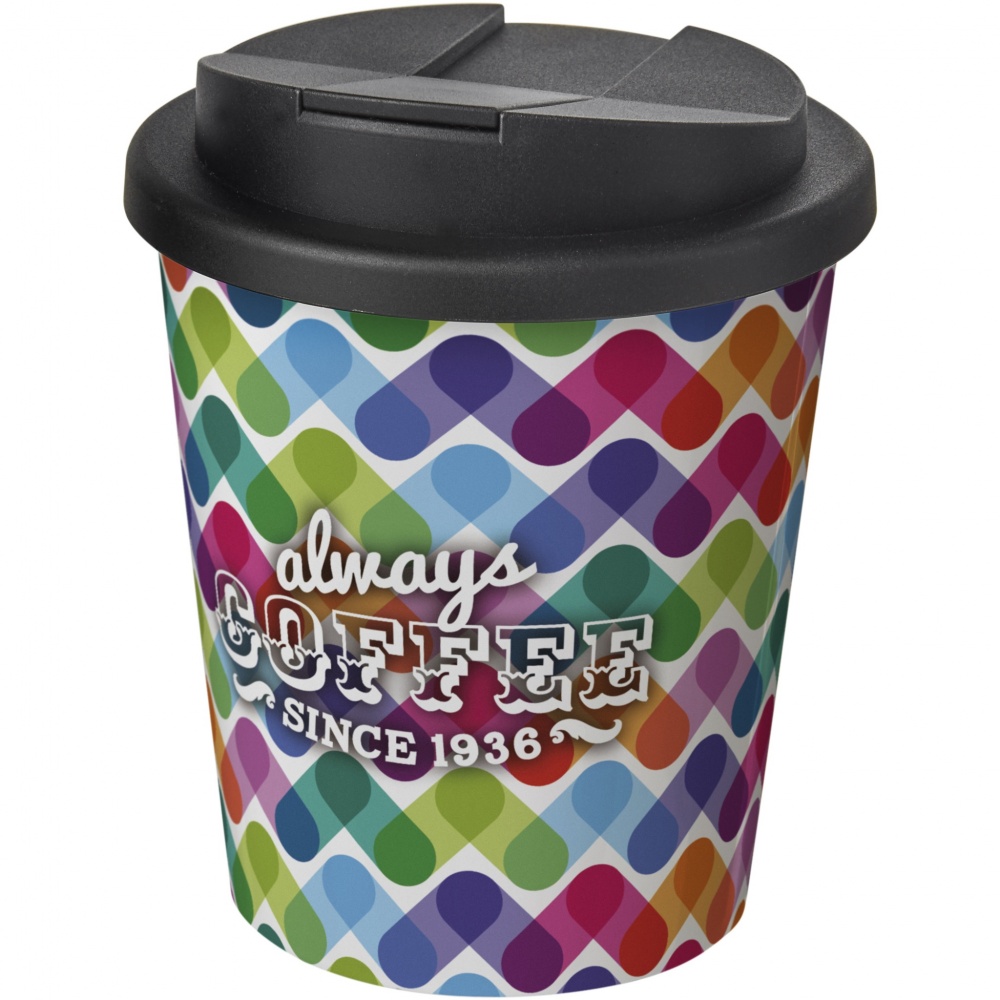 Logo trade mainostuotet tuotekuva: Brite-Americano® Espresso 250 ml muki, läikyttämätön kansi