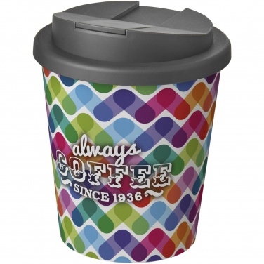 Logo trade liikelahja mainoslahja tuotekuva: Brite-Americano® Espresso 250 ml muki, läikyttämätön kansi