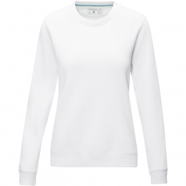 Logo trade liikelahja mainoslahja tuotekuva: Jasper women’s organic recycled crewneck sweater