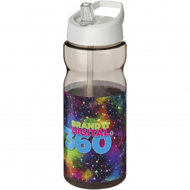 Logo trade mainoslahja ja liikelahja tuotekuva: H2O Active® Base Tritan™ 650 ml urheilujuomapullo nokallisella korkilla