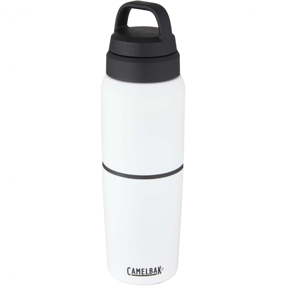 Logo trade mainoslahja kuva: CamelBak ruostumattomasta teräksestä 500 ml:n pullo ja 350 ml:n kuppi
