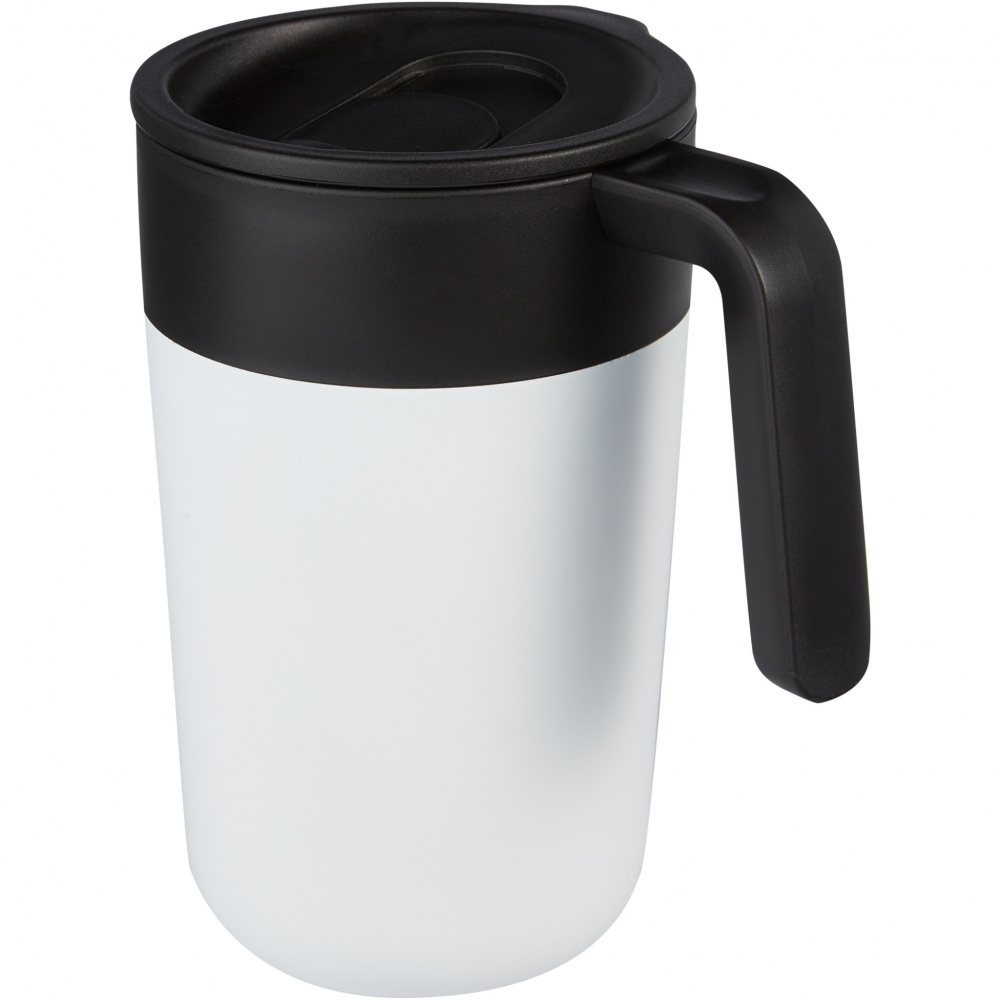 Logotrade mainostuote tuotekuva: Nordia 400 ml:n kaksiseinäinen kierrätysmuki