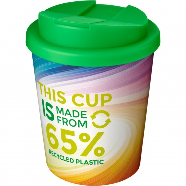 Logo trade liikelahja kuva: Brite-Americano Espresso Eco 250 ml läikyttämätön eristetty juomamuki