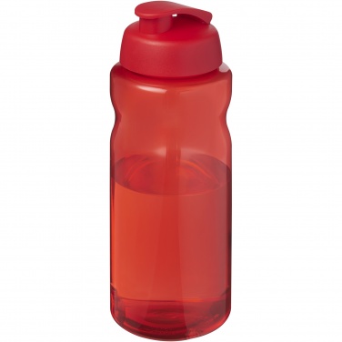 Logo trade liikelahja mainoslahja tuotekuva: H2O Active® Eco Big Base 1 litran urheilujuomapullo flip lid -kannella