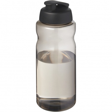 Logotrade mainostuote tuotekuva: H2O Active® Eco Big Base 1 litran urheilujuomapullo flip lid -kannella